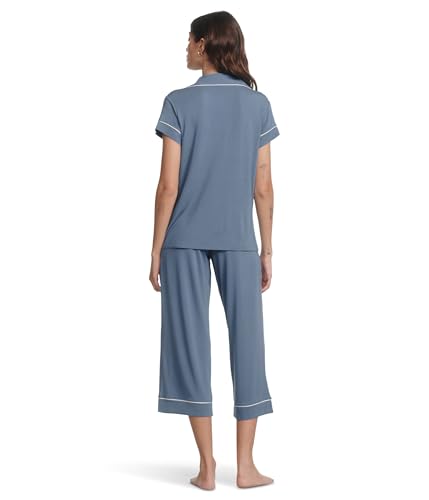 Image of Eberjey Gisele Short Sleeve and Cropped Pant PJ Set