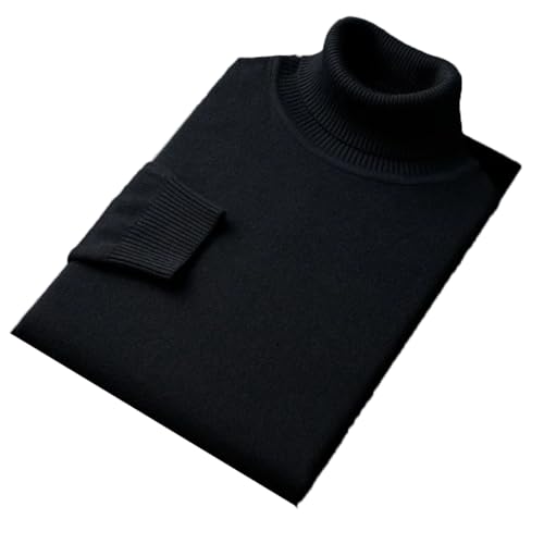 Men’S Oversized Sweater Loose Knit Pullover Winter Warm Top Soft Comfortable Turtleneck Casual Long Sleeve Jumper