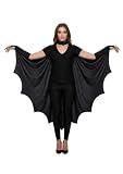HENBRANDT Bat Wings Cape Adult Halloween Fancy Dress Costume Accessory
