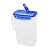 Home-X Fridge Door Pitcher, Slim Design Fits Perfectly in Tight Spaces, 2 Quart Capacity (9