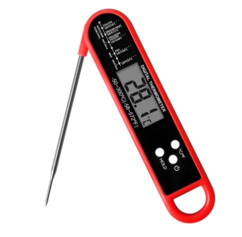 INSMART Instant Read Meat Thermometer Digital Food Thermometer for Cooking