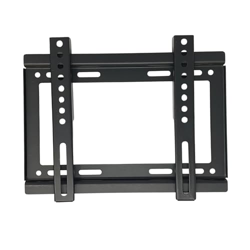 RISSACHI® TV Wall Mount Bracket – Universal 14 to 42 Inch Stand for LED/LCD | Heavy Steel Frame | Slim & Secure Design for Home, Office, Lounge | Easy