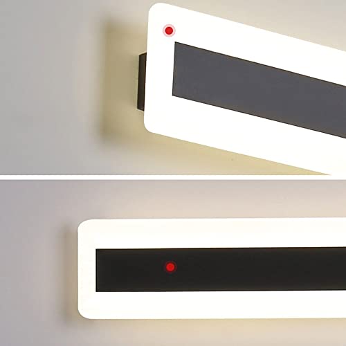 Aplique rectangular LED impermeable IP65 para pasillo y baño con luz blanca fría 6000K moderna 6