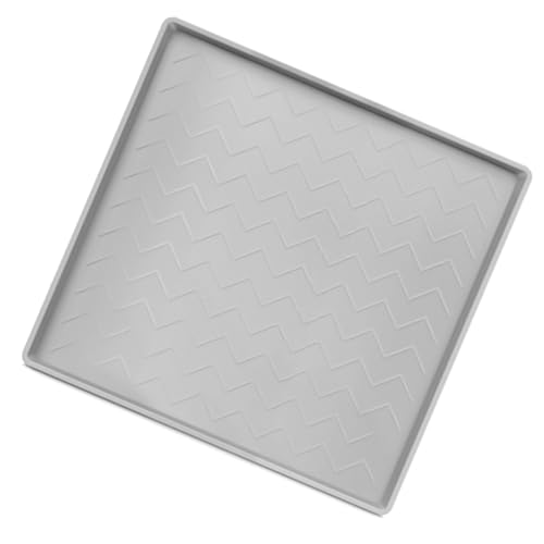 Genérico Mini bandejade Goteo de - Porthip de Goteo portátil, bandejapara lavavajillas | Silicona Impermeable Almohadilla sin bandejade bandejaelevada Protección del Borde Prevención del Piso Daño d