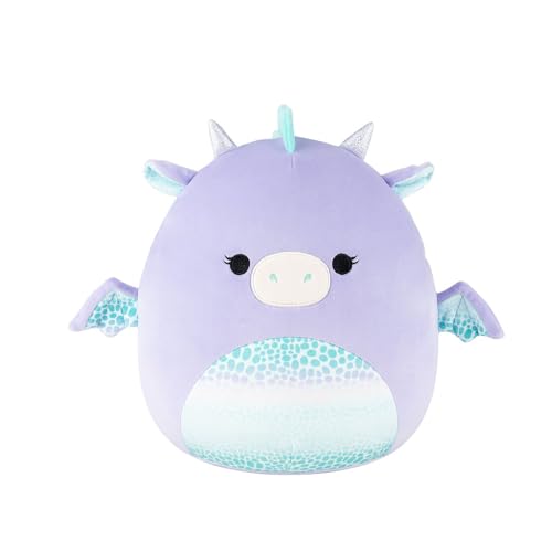 Ya en mundofriki.es: Squishmallows SQCR08593 Drow el dragón 30 cm, Peluche Oficial de Jazwares, Supersuave