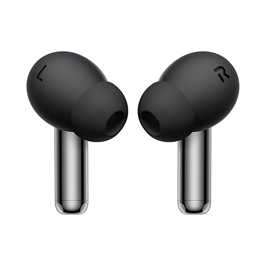 Image of Orginal for OnePlus Buds 3 Pro Bluetooth Earbuds with Dual Drivers, Dual DAC Audio, 50dB Adaptive ANC, AI Translator, Low Latency Gaming for Mobile Laptop Smart TV (Black)