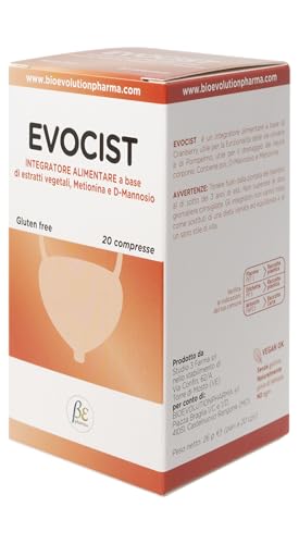 EVOCIST Integratore Urinario, 20 Compresse