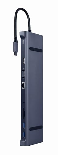 Adaptateur USB Type-C 10 en 1 résout le manque de ports audio et charge sur votre ordinateur