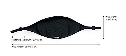 EyeEco Eyeseals 4.0 Sleep Mask – Charcoal – Moisturizing Eye Masks for Sleep Keep Dry Air Out – Latex-Free Eye Mask Great for CPAP Users
