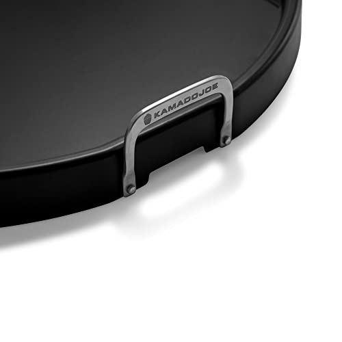 Kamado Joe KJ15094522 Karbon Steel Griddle for Classic Joe Grills, Metal, Black - Image 2