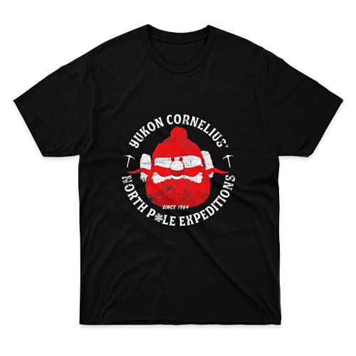 Mens Womens Tshirt Yukon Cornelius North Pole Expeditions Shirts for Men Women Cool Mon Perfect