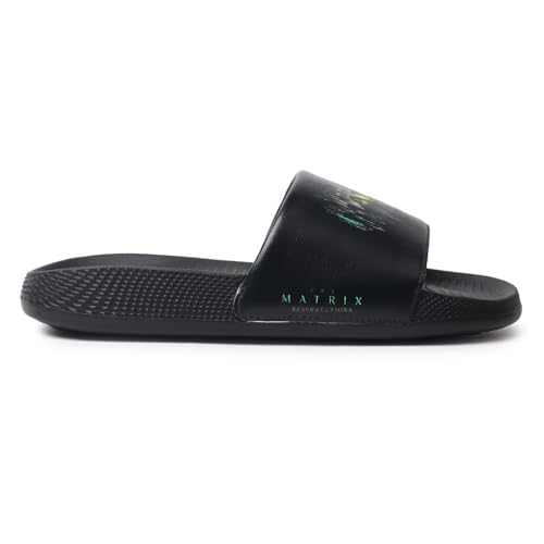 Image of YOHO Sliders for Men | Comfortable and Lightweight Slides | WB Cartoon & Comic Characters: Batman,Superman,Tom & Jerry,Rick & Morty,Big Bang Theory, Friends and Scooby Doo for Boys