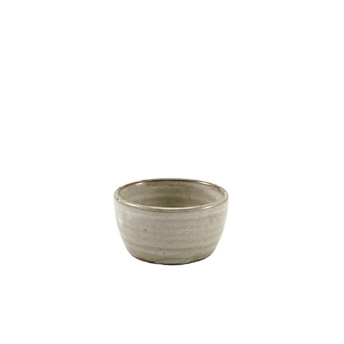 Genware Grey Terra Porcelain Ramekin 4.5oz /13cl x 12