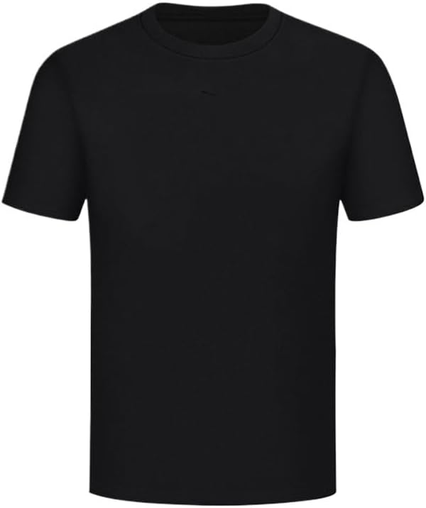 Breathable Round Neck Versatile Short Sleeves Casual Cotton Quick Drying T-Shirt Outdoor Sports Stretch Top Vest