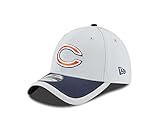 NFL Chicago Bears 2015 39Thirty Stretch Fit Cap, Small/Medium, Gray