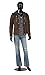 Male Glossy Black Cameo Fiberglass Mannequin - Height 6' - with Base