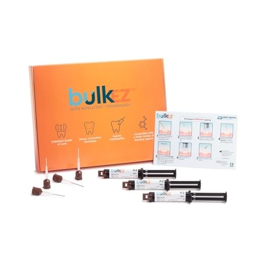 Danville Materials 94778 BulkEZ Bulk Fill Composite Trial Kit A1 A2 A3 6 Gm 3/Ea