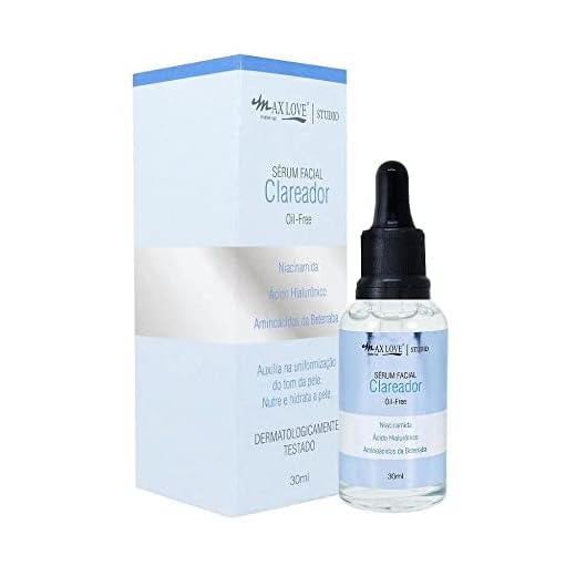 MAXLOVE Sérum Clareador New Max Love Azul 30Ml