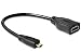 Produktbild Delock Adapterkabel micro HDMI-D St > HDMI-A Bu mit 23 cm Kabel, Schwarz