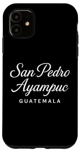 San Pedro Ayampuc グアテマラシティ ケツァル チャピン アンティグア 502 スマホケース iPhone 11 用