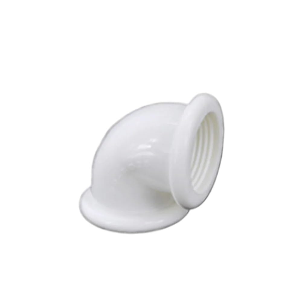 Mexeword Women's One Color Thread 90 Deg Plastic Elbow Pipe Fitting Connector Coupler