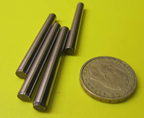 K-Mac DOWEL-2319-AMA 416 Passivated Stainless Steel Dowel Pin 7/32 Inch Diameter X 2.00 Inch Length 3 Pcs thumb #5