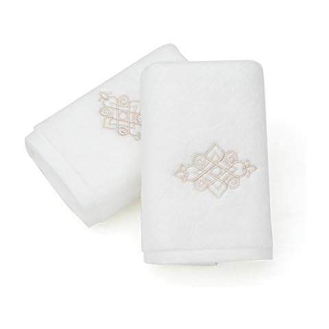 sense gnosis Luxury White Hand Towels Cover