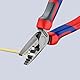 KNIPEX Crimpzange für Aderendhülsen mit Comfort-Griffen 180 mm, 97 72 180