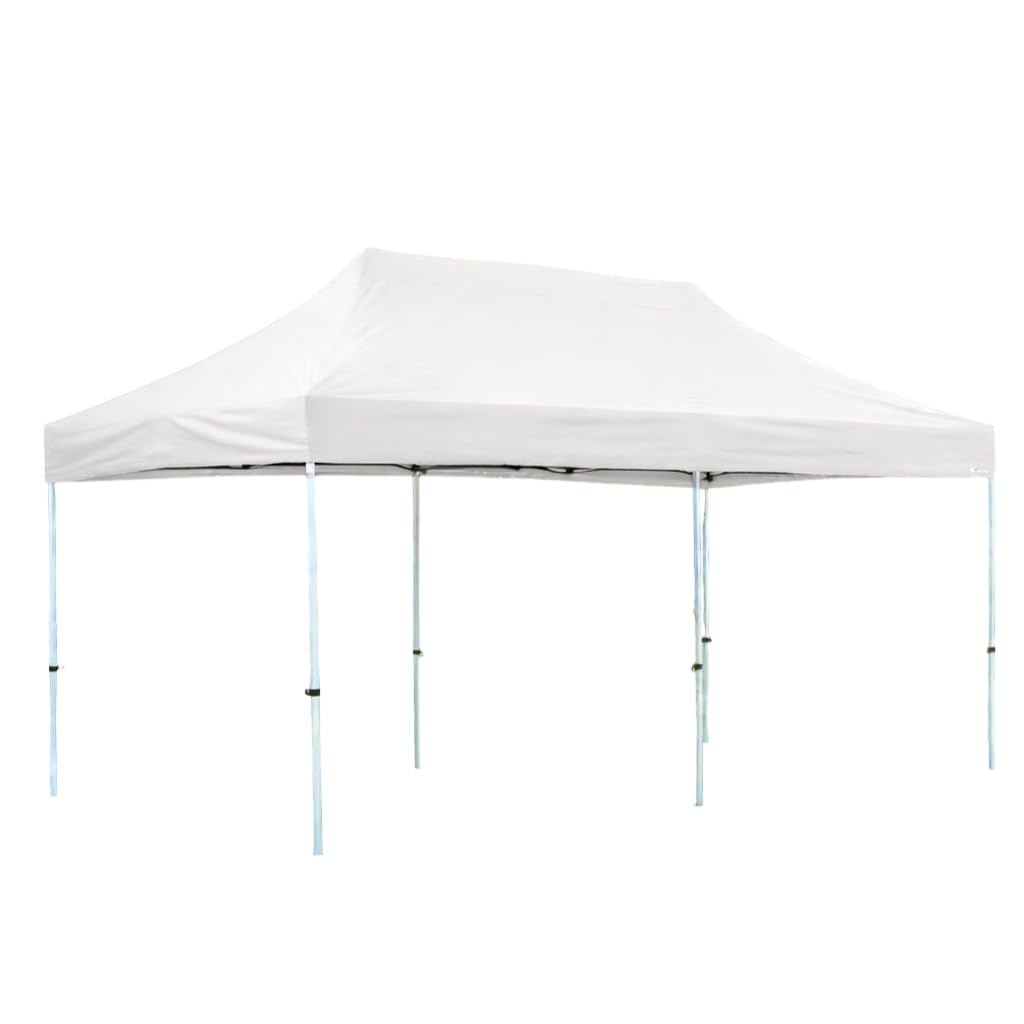 BEYOND SKY 10x20 Heavy Duty 50KG Canopy Tent | Premium Waterproof Pop Up Gazebo Outdoor Portable Foldable Event Shelter for Garden, Terrace, Parties, Promotional Events & Car Parking (White)