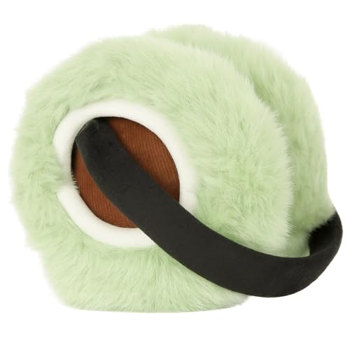 Image of FabSeasons Faux Fur Winter Outdoor Accessory Foldable Ear Muffs /Warmer for Girls & Women for protection from Cold, Ideal Head /Hair Accessory during winters