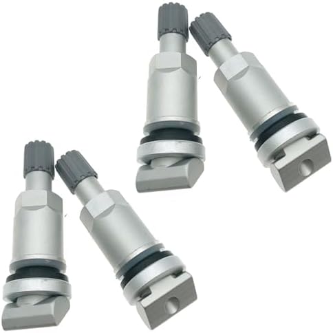 4 Pcs TPMS Valve Stem Replacements,Kit with Four Sensors