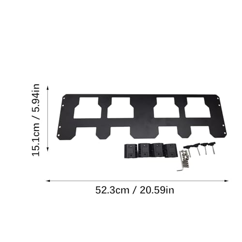 Support de planification d'outils en acier doux robuste pour aménagement d'atelier