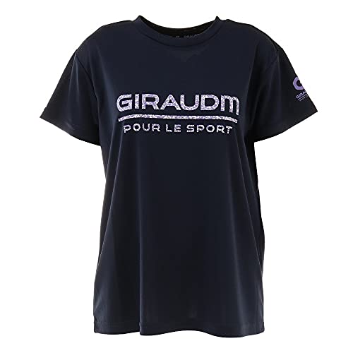 ジローム（GIRAUDM） Tシャツ レディース 半袖 ドライ 吸汗速乾 UVカット メッシュシャツ 864GM1CD6674 NVY （ネイビー/Ｌ/Lady's）