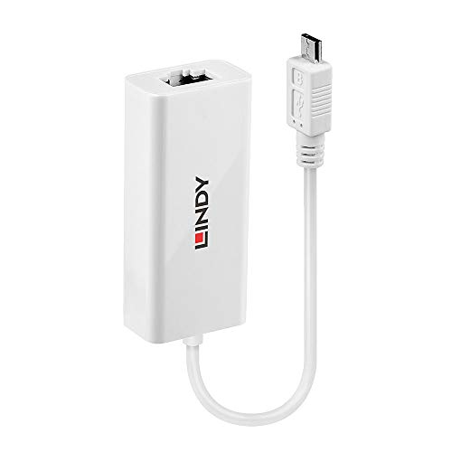 LINDY USB 2.0 Fast Ethernet Converter, White
