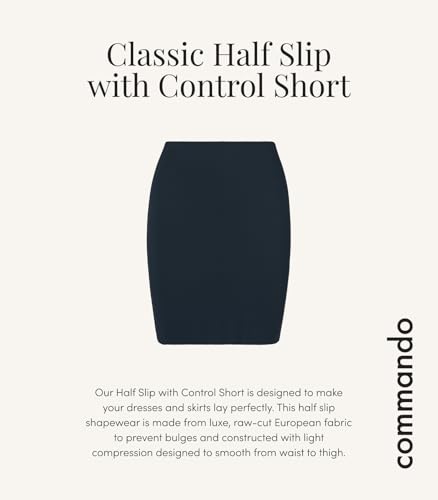 Image of commando Women's Half Slip with Control Shorts