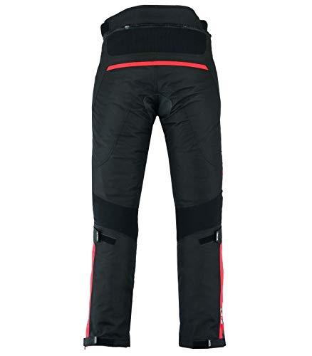 LOVO Pantalon de moto unisexe – Pantalon de moto unisexe – Pantalon de moto unisexe en tissu résistant et confortable – Sécurité et style pour usage quotidien et route
