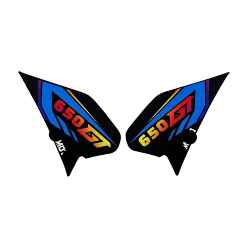 Autocollant de protection réservoir moto grip genou traction 400GT 650GT