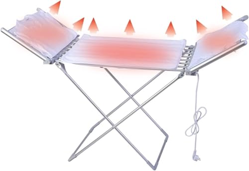 Séchoir à Linge électrique Chauffant pour l'intérieur, Support po...