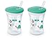 Evolution Straw Cup, 8 oz, 2-Pack, Colors May Vary