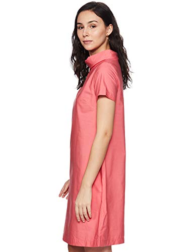 Image of Amazon Brand - Symbol Women's Cotton Shift Knee-Length Dress