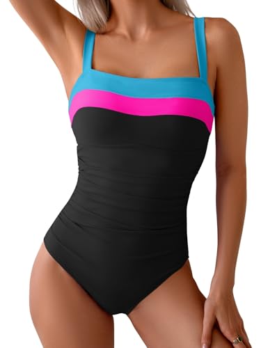 Eomenie Women's One Piece Swimsuit Tummy...