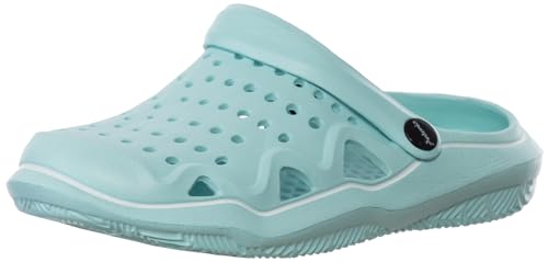 Brandsseller Damen Clogs Hausschuh Badeschuhe Gartenschuhe Freizeitschuhe Farbe: Mint - Größe: 40