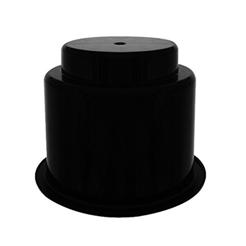 Portavasos plástico negro para auto barco 2 niveles miniatura 7