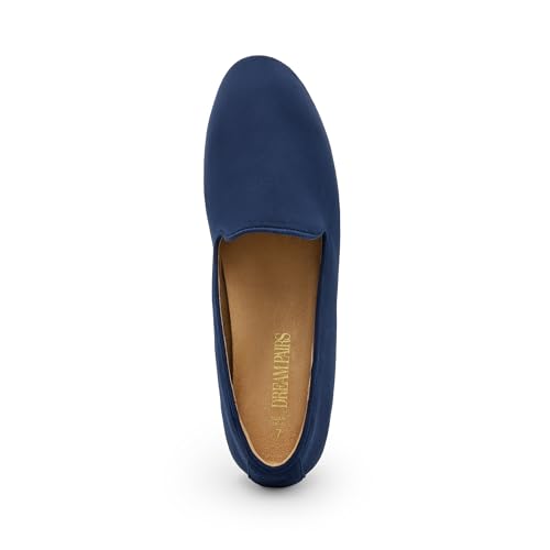 Image of DREAM PAIRS Round Toe Flats for Women Dressy Comfortable, Slip-On Dress Business Casual Office Work Shoes for Women
