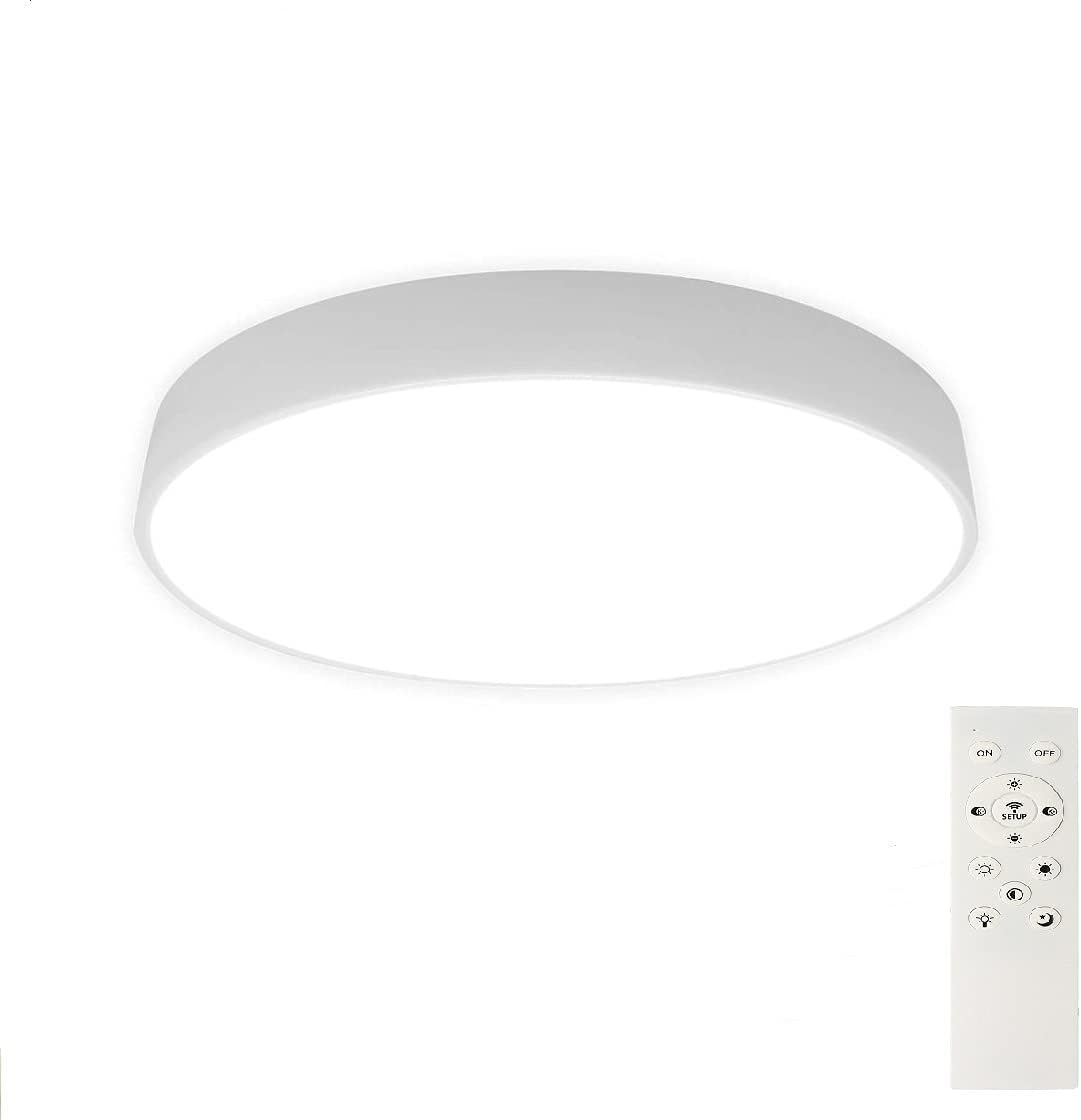 シーリングライト 調光 調色 6~8畳 リモコン付き 30W 薄型タイプ おしゃれ 電球色 昼光色 昼白色 LED照明器具 常夜灯付き 引っ掛け式 北欧風 寝室 玄関 レストラン 部屋 台所 簡単取付 省エネ PSE認証済み 内玄関 廊下灯 寝室/リビング/洋室/居間 ホワイト