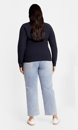City Chic Women's Plus Size Jumper Rina3
