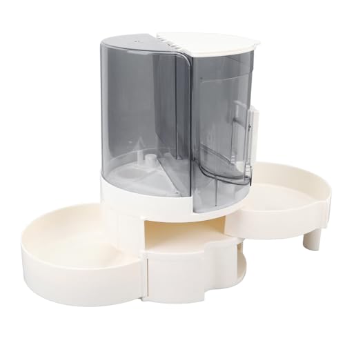 Mangeoire automatique pour chat au design ergonomique et distribution fluide