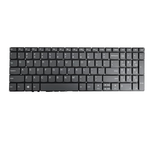 Clavier compatible Lenovo IdeaPad 320 avec frappe réactive et silencieuse gris