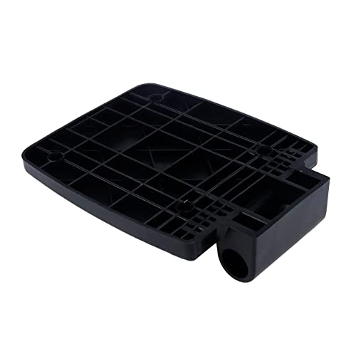 Wealrit Universal Wheelchair Footplate Replacement Foot Leg Rests Footplate Equipment Footrest Pedal Leg Pad 7/8" Tube Mount For Most Wheelchairs(Black) #TOP3