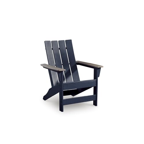 Signature Design by Ashley 1-Piece Adirondack Chair, Two-Tone Navy Blue - image 1